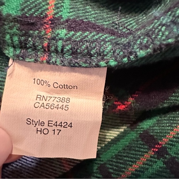 J. Crew  Plaid Flannel Half Zip Pullover Size S(O) - Picture 3 of 12